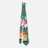 Casino Pattern Krawatte (Rückseite)