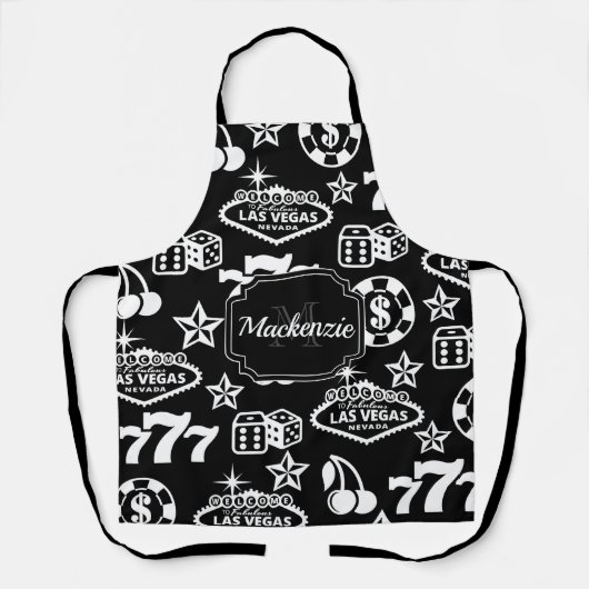 Casino Pattern Schürze (Vorderseite)