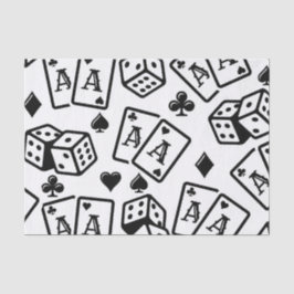 Casino Pattern Seidenpapier