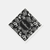 Casino Pattern Serviette (Ecke)