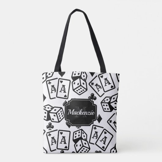 Casino Pattern Tasche (Rückseite)