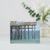 Casino Pier Postkarte (Stehend Vorderseite)