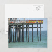 Casino Pier Postkarte (Vorne/Hinten)