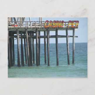 Casino Pier Postkarte