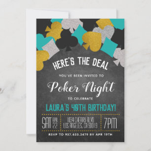 Casino Poker Einladung