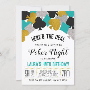Casino Poker Einladung