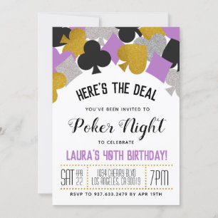 Casino Poker Einladung