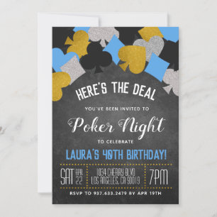 Casino Poker Einladung