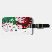 Casino, Poker, Erwachsenenartikel, Gepäckstück Gepäckanhänger (Vorderseite horizontal)