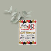 Casino Poker Kinderbettdusche Einladung