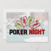 Casino Poker Party Einladung (Vorderseite)