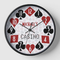 Casino Poker Room Anzug Individuelle Namenstexte