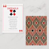 Casino Poker | Vegas | Umschließung der Karten (Vorne/Hinten)