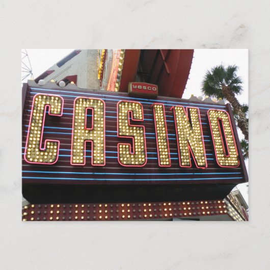 Casino Postkarte (Vorderseite)