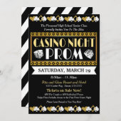 Casino Prom Spartakus Einladung (Vorne/Hinten)