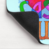 Casino Queen Blue Mouse Pad Mousepad (Ecke)