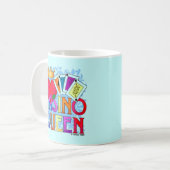 Casino Queen Kaffeetasse (Vorderseite Links)