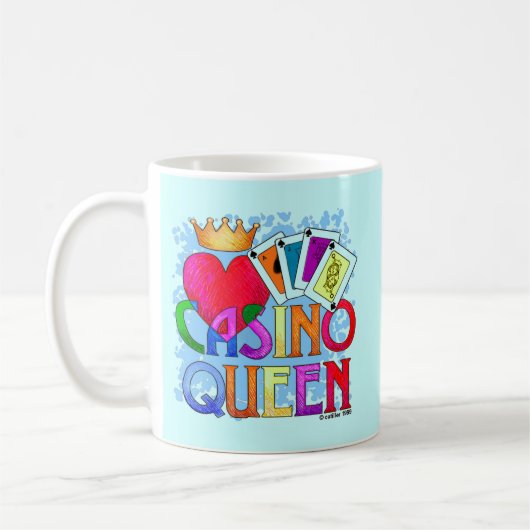Casino Queen Kaffeetasse (Links)