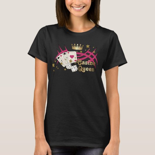 Casino Queen T-Shirt (Vorderseite)