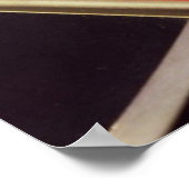 Casino Roulette Radkugel Zahl Null Spiel Poster (Ecke)