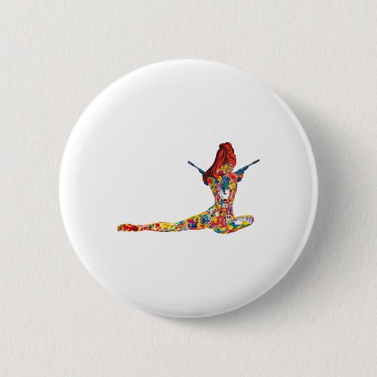 Casino Royale 1967 Sticker Button (Vorderseite)