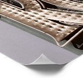 Casino Royale Las Vegas Retro Poster (Ecke)