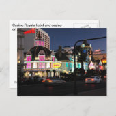 Casino Royale Postkarte (Vorne/Hinten)