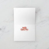 Casino Santa Christmas Card Feiertagskarte (Innenseite)