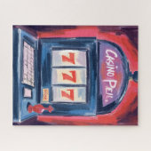Casino Slot Machine Painting Puzzle (Horizontal)