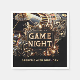 Casino Spielabend Gewohnt Serviette