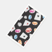 Casino, Spiele Zubehör Muster 2 Serviette (Ecke)