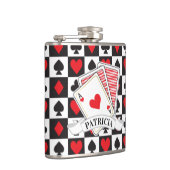 Casino Spielkarte Flachmann (Rechts)