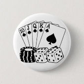 Casino Spielspazierweg Poker Casino Button (Vorderseite)