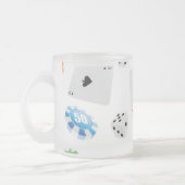 Casino, Spielzubehör Muster Mattglastasse (Links)