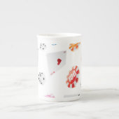 Casino, Spielzubehör Muster Porzellantasse (Vorderseite)