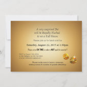 Casino Style Party FRAGTE MIR, NAMEN IN CHIPS ZU S Einladung (Rückseite)