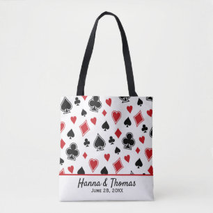 Casino Theme Las Vegas Wedding Tote Bag Tasche
