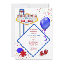 Casino Themed Geburtstagspartei