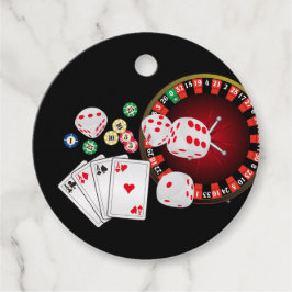 Casino, Vegas, Poker, Glücksspiel, Erwachsene Geschenkanhänger