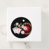 Casino, Vegas, Poker, Glücksspiel, Erwachsene Geschenkanhänger (Beispiel)