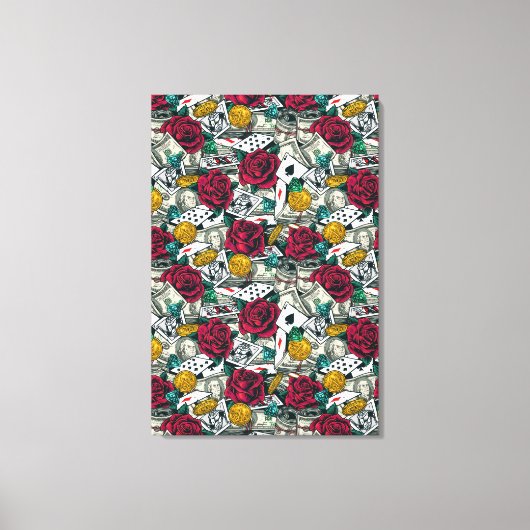 Casino Vibes Canvas Print Leinwanddruck (Vorderseite)