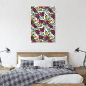 Casino Vibes Canvas Print Leinwanddruck (Insitu (Schlafzimmer))