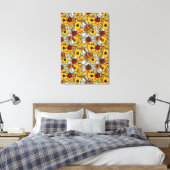 Casino Vibes Canvas Print Leinwanddruck (Insitu (Schlafzimmer))