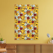 Casino Vibes Canvas Print Leinwanddruck (Insitu (Wohnzimmer))