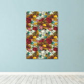 Casino Vibes Canvas Print Leinwanddruck (Insitu (Holzboden))