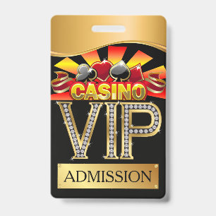 CASINO VIP-Ausweis am Band Ausweis
