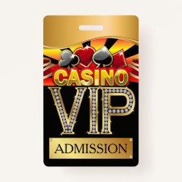 CASINO VIP Lanyard ABZEICHEN Ausweis