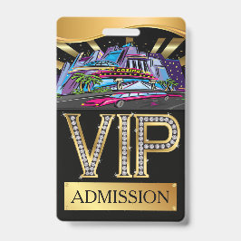 CASINO VIP Lanyard ABZEICHEN Ausweis