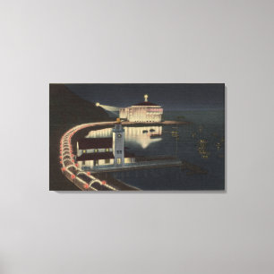 Casino Weg zur "Romance Promenade" Leinwanddruck