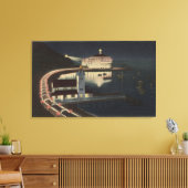 Casino Weg zur "Romance Promenade" Leinwanddruck (Insitu (Wohnzimmer))